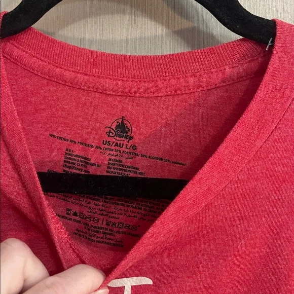 Disney vintage Christmas holiday tee shirt Make it merry and bright adult large - Picture 3 of 3